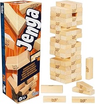 Hasbro Gaming - Official Hasbro Jenga Game (2025) | More Ways to Play with Free Web App | Wood Block