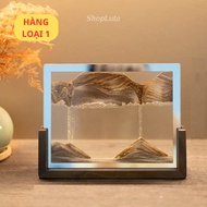 Moving 3D Sand Painting, Flowing Sand, Hourglass Art