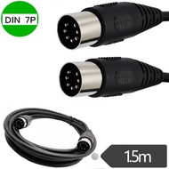 7PIN Big Din Head Motor Signal Control Cable din 7pin Male Male Large DIN7PIN Male to Male Connectio