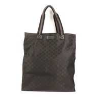 GUCCI 尼龍GG Outlet Tote Bag銀扣手挽袋