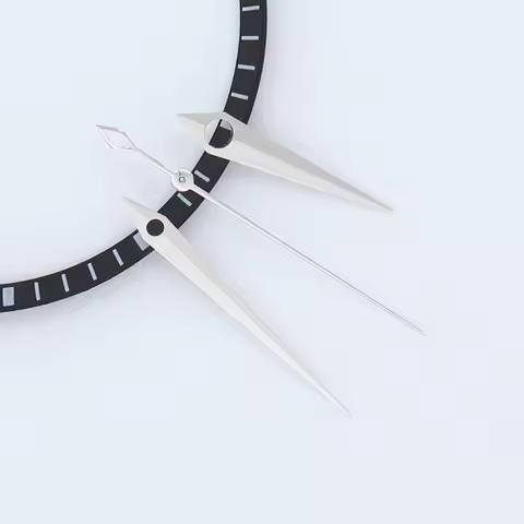 Silver Gold Modified Dauphine Presage Cocktail Style Watch Hands Set for Seiko NH35 38 Movement Need