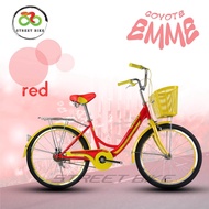 จักรยานครุยเซอร์ 24" Coyote Emme red