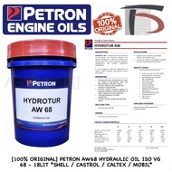 [100% ORIGINAL] PETRON HYDROTUR AW 68 HYDRAULIC OIL , 18L