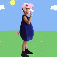 5SiTrẻ em trẻ em peppa pig george động vật hoạt hình dễ thương halloween bộ trang phục cosplay cho b
