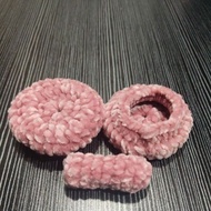 PART 2 call center headset ear cover- gartered.(5.5cm to 6cm or 2 inches to 2.5 inches diameter)