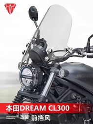 Suitable for Honda DREAM CL300 500 Front Windshield CGX150 Modified Transparent Windshield Accessori