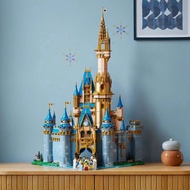 Compatible with Lego Girl Series Disney Castle Cinderella Fairy Tale Castle Assembled Building Blocks Children's Toy Gift F9RP