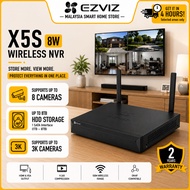 EZVIZ X5S Wireless/Wired CCTV NVR 8/4 Channel ONVIF/HDMI/VGA Output/H.265 HDD (Up to 8TB)