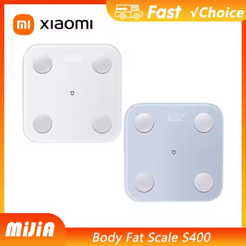Xiaomi Scale S400 Smart Health Scale Dual-frequency BIA Scale 25 Body Metrics Analyzer Family Health
