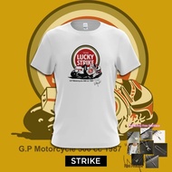 Fast Shipping High Quality T shirt LUCKY STRIKE TSHIRT Limited Edition rare design 100% Cotton/Lelak