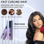Automatic Curling Iron, Wireless Auto Curler, Ceramic Rotating Curling Iron With 6 Temperature Setti