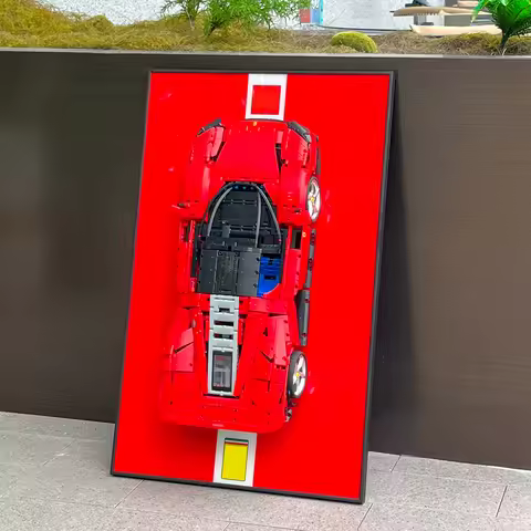 Display Wallboard for Lego technic Ferrari Daytona SP3 42143