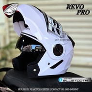 หมวกกันน็อคเต็มใบ ยกคาง Rider รุ่น Revo PRO แว่น 2 ชั้น สไลด์ ขึ้น-ลง ได้ น้ำหนักเบา ไซซ์ประมาน L 5