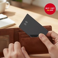 Bluetooth Tracker for iPhone: Smart Wallet Card & Key Finder with Find My Airtag Support