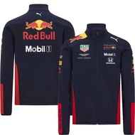 2025 Newest F1 Racing Suit + Red Bull Team F1 Softshell Jacket + Spring Men&Women Long Sleeve Coat
