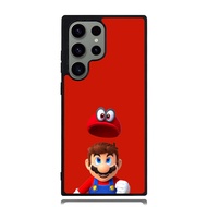 Casing Case Samsung S24 S23 S22 S21 S20 FE Ultra Plus Mario AE2448 Custom A6
