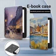 Case Retro Oil Painting Kindle/958/kpw6/5 Handheld 4 E-Book oasis3 Protective Case KOBO Case 2