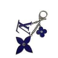 二手LOUIS VUITTONM66629 Bijoux Sac Fleur de Epi 鑰匙扣，附無花果吊飾，紫色。