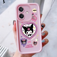 Case For OPPO A3 4G A3 Pro 5G A3X 4G A3X 5G A40 A60 5G Three-Color Rabbit Phone Silicone Shockproof