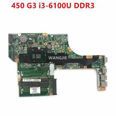 X63 For HP Probook 450 G3 Laptop Motherboard 830931-601 830931-501 830931-001 830932-601 901232-601 