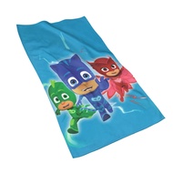 PJ Mask 27.5*15.7in Towel Fashion Printed Towel Unisex Superfine Fiber Towels