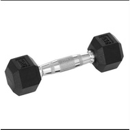 Hex rubber dumbbells 2KG(1Pair)