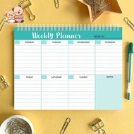 Weekly Planner To-Do List Habit Tracker Desktop Planner 52 Sheets Daily