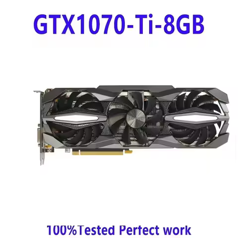 Have quality Used ZOTAC GTX 1070 8GB 1070 TI 8GB Gaming GPU Video Cards GeForce GTX1070Ti Graphics C