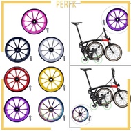 [Perfk] , 100mm Accessories, Sealed Bearing Pushing Wheel, Bike for Birdy Bike, Foldable