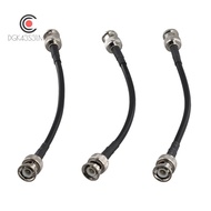 RG58 BNC Male Plug to BNC Male Plug Crimp Connector Coax Jumper Cable Wire Oscilloscope Signal Line