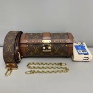 LV路易威登Papillon Trunk老花巴比龍 晶片款