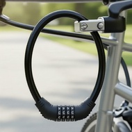 4-Number Combination Padlock for Bicycle, E-Bike, and Motorcycle