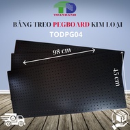 1.5mm THICK METAL PEGBOARD, STATIC COATING, Dimensions 450x980mm, 365x365mm,900x300mm,730x365mm