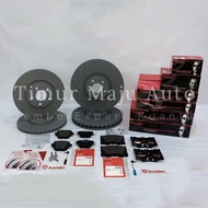 Mercedes Benz W213 C238 E350e E350 2.0 Coupe C257 CLS350 AMG Front And Rear Brembo Brake Disc , Pad 