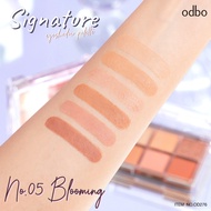Odbo Signature Eyeshadow 4.8g อายแชโดว์ พาเลทตา 6 ช่อง