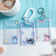 Stitch Student Card Holder Star Treasure Work ID Holder Stitch Bus Card Work Card ID Holder Identifi