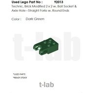 [USED PARTS] U169-92013: Technic, Brick Modified 2 x 2 w. Ball Socket & Axle Hole