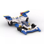 JRBAS MOC Speed Champions อนาคต GPX Cyber Formula Asurada ชุดยานพาหนะทางเทคนิครถสปอร์ต AKF-11บล็อกตั