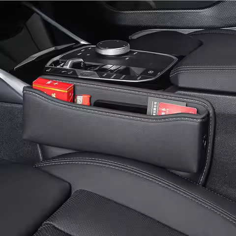 For Toyota Supra GR A90 A91 MK5 86 GT86 GR86 Yaris Cross Car Seat Gap Filler Storage Pocket Upgrage 