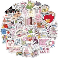 QTL Bookish Stickers for Kindle Ebook Laptop Holographic BookTok Stickers for Readers Gifts for Book