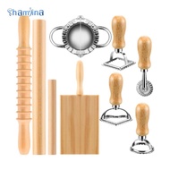 Shamjina Gnocchi Maker Tool Set with Pasta Rolling Pin And Dumpling Accessories