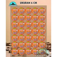 DIE CUT HARD CUT LABEL STICKER