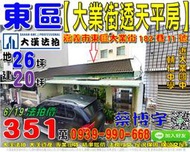 東區法拍屋，【大業街透天平房】，近大業國中，輔仁中學，地址：嘉義市東區興安里10鄰大業街182巷11號，53年屋/朝西北
