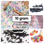 (10gr) Mote manik pasir serok manik Payet untuk gelang kalung diy