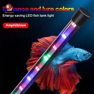 abongsea 17-47CM USB Plug Aquarium Light LED Waterproof Fish Tank Light Underwater Lighting Submersi