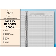 Employees' Salary Record Log Book