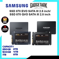 (SG) Samsung SSD 870 EVO SATA III 2.5 inch / SSD 870 QVO SATA III 2.5 inch 250GB I 500GB I 1TB I 2TB