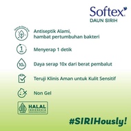 RHH-1823 Softex Betel Leaf + Vitamin E Slim Wing Sanitary Napkins 36 cm - 18s