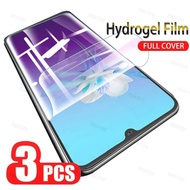 HTCU23 U23Pro U24Pro WildfireX 3Pcs 2000D Full Cover HD Clear Soft Hydrogel Film For HTC Wildfire E5