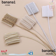 BANANA1 5m/lot Lace Trim Centipede DIY Crafts Wedding Curve Fabric